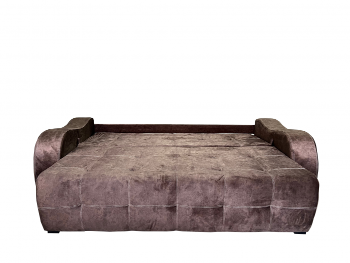 Canapea Extensibila Laura 240x115x75 cm, Maro [3]