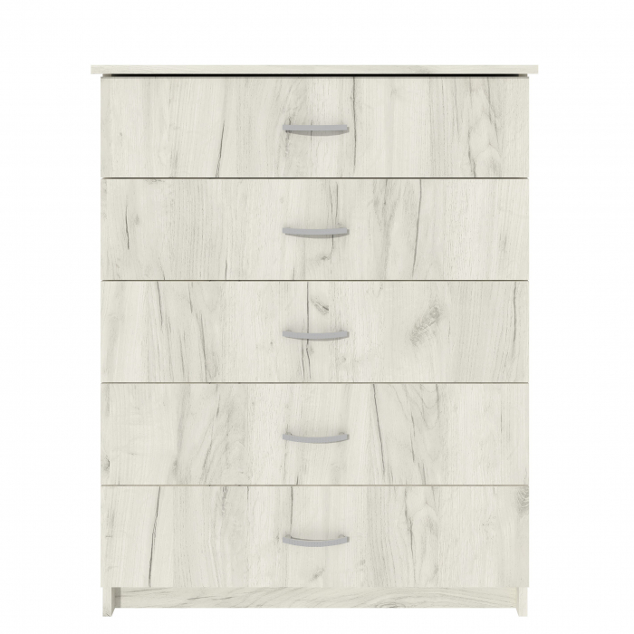 Comoda 5 Sertare, 72x40x90 cm, Stejar K001 [3]