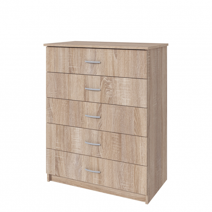 Comoda 5 Sertare Sonoma [5]