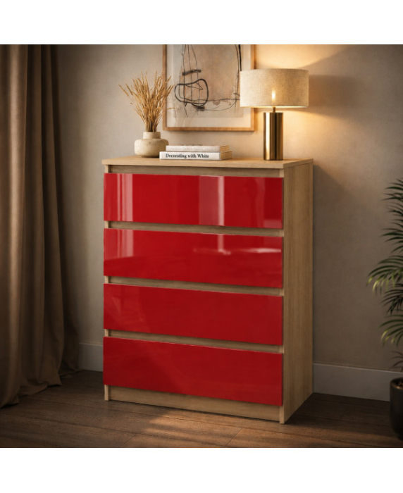 Comoda ARIA 4 sertare, 70x40x96cm [13]
