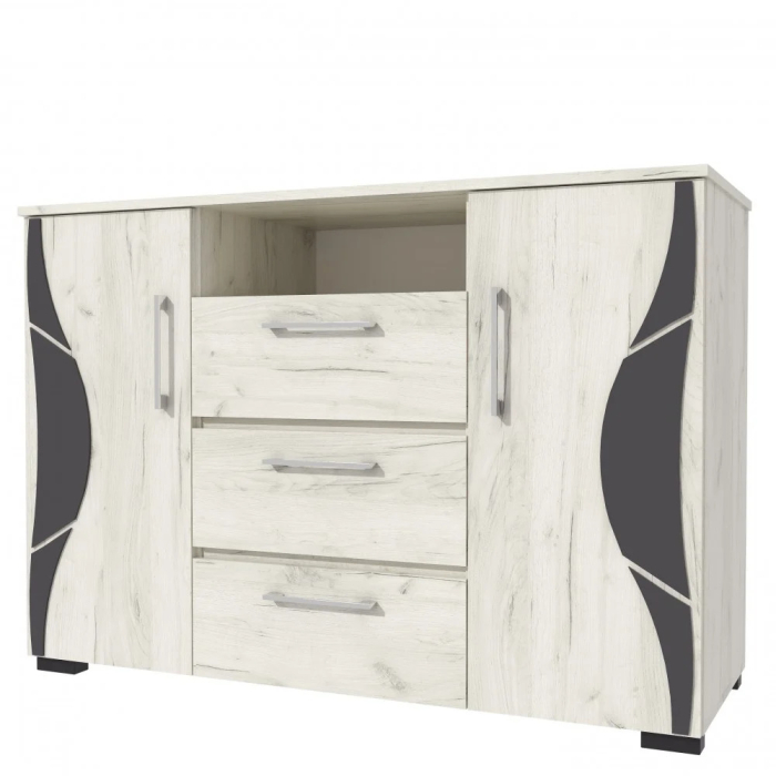 Comoda Laguna RO Stejar K001 135x40x82 cm [2]