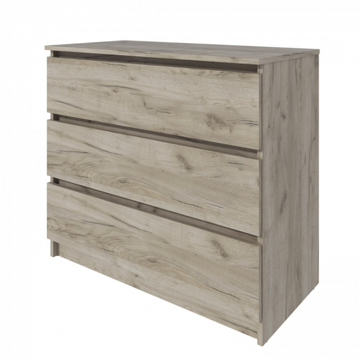 Comoda MP5 3S, 90x44x80 cm, Stejar k002 [4]