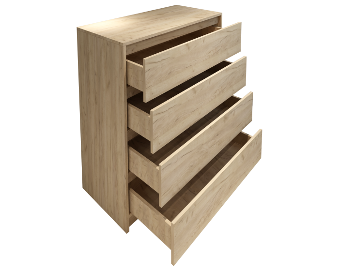 Comoda MP5 4S, 90x44x103cm, Stejar k003 [6]