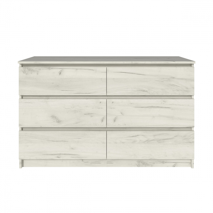 Comoda MP6 6S,130x44x80 cm, Stejar K001 [3]