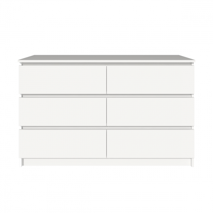 Comoda MP6 6Sertare, Alb [3]