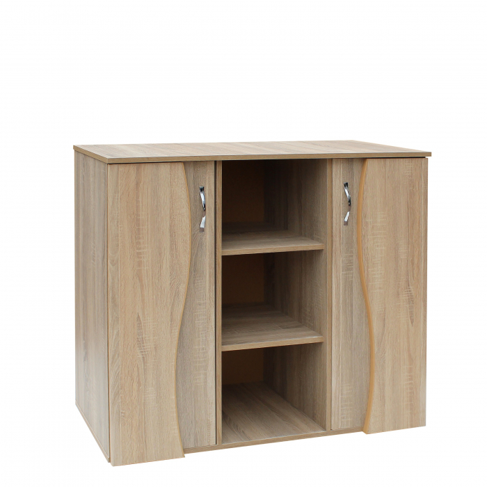 Comoda Tineret, 120x45x95 cm, Sonoma+Truffe [2]