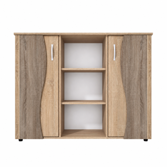 Comoda Tineret Sonoma Truffe 120x45x95 cm [2]