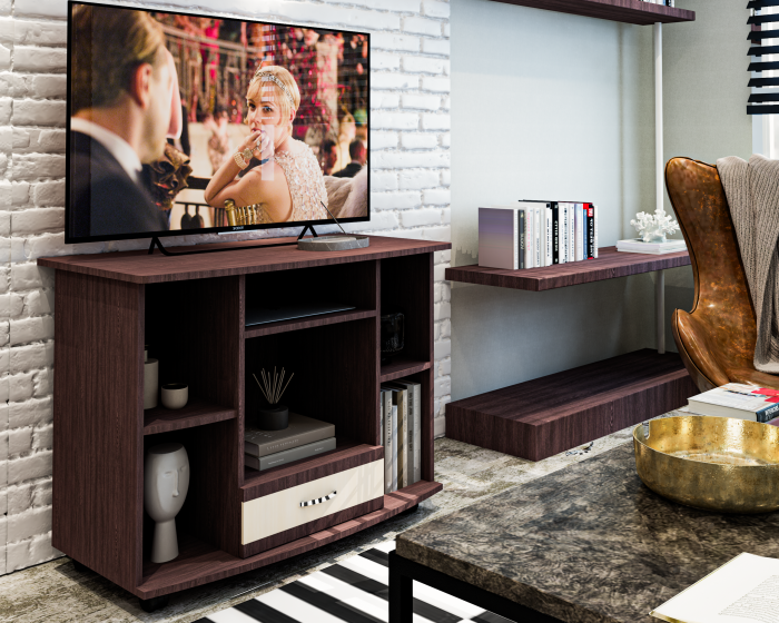 Comoda TV Role Wenge+Mesteacan [4]