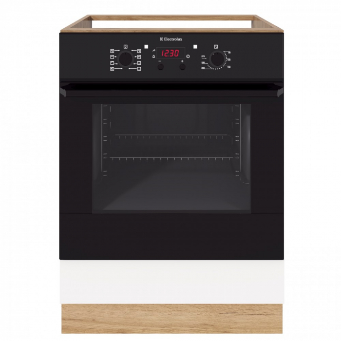 Corp inferior Chelsea, 60 Cuptor, Stejar K003+ Acril Alb [3]