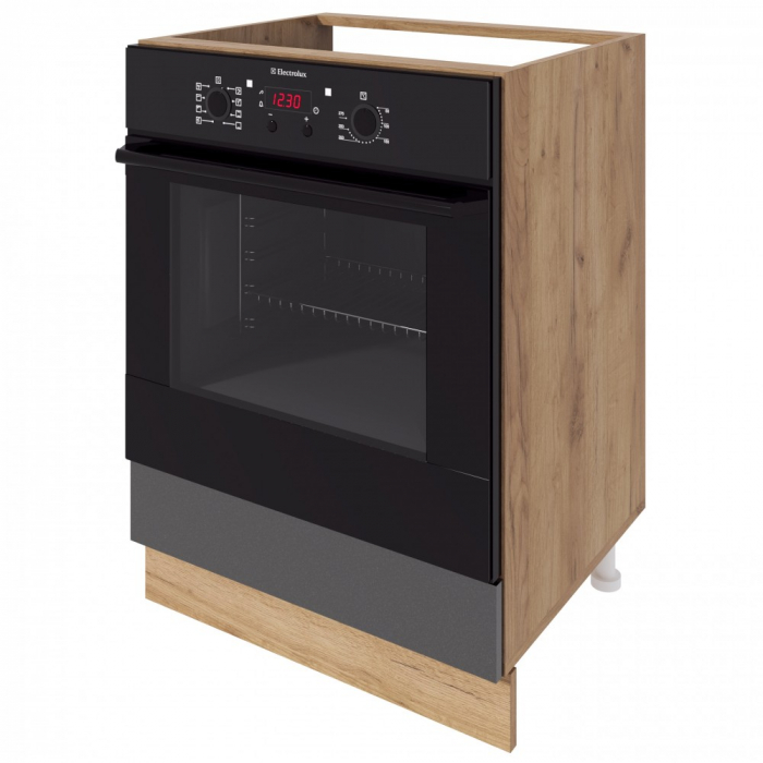 Corp inferior Chelsea, 60 Cuptor, Stejar K003+ Acril Antracit [2]