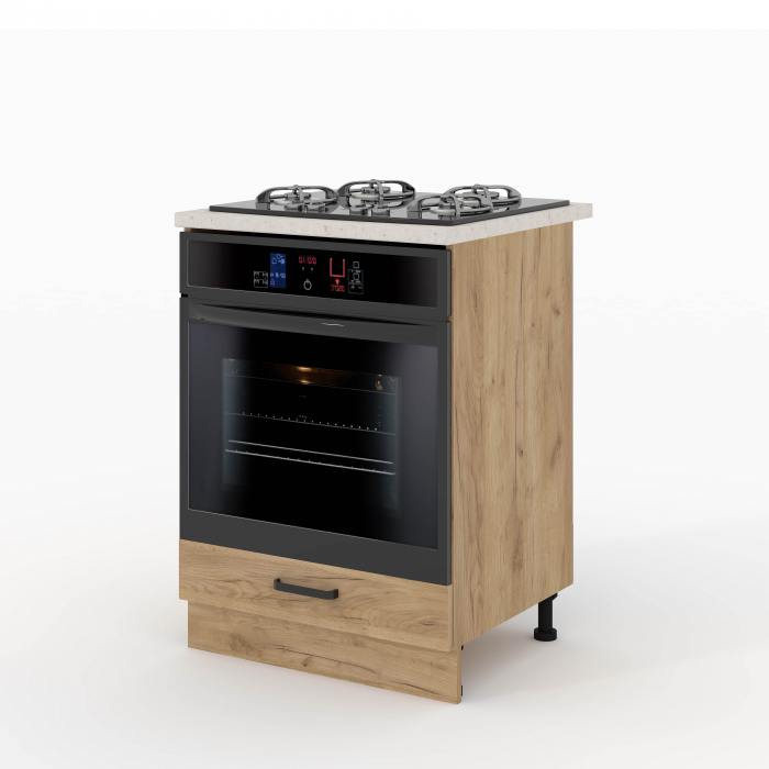 Corp Inferior Cuptor Vio 60 Stejar Aur k003 [2]