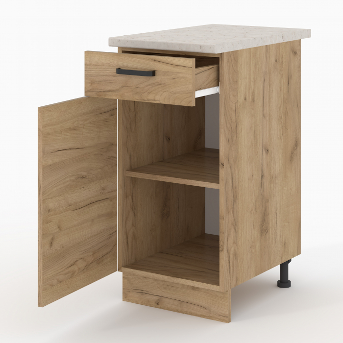 Corp Inferior Vio 40 1Sertar +1Usa Stejar Aur-K003 [2]