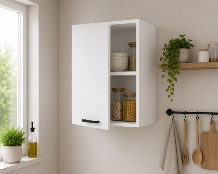 Corp superior bucatarie Vio 1 usa Alb 40x30x60 cm [2]