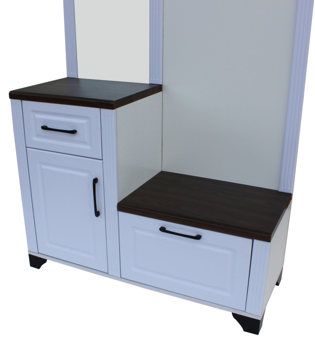 Cuier hol ZQD 108 Alb 110x43x200 cm [8]