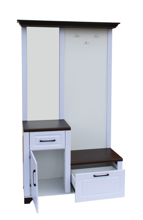 Cuier hol ZQD 108 Alb 110x43x200 cm [7]