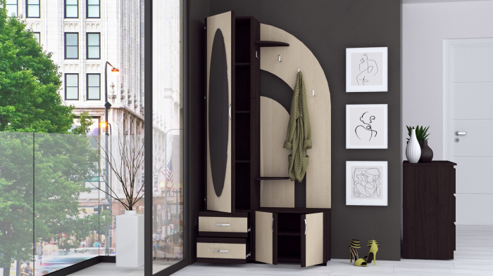 Cuier Thomas Wenge+Mesteacan [2]