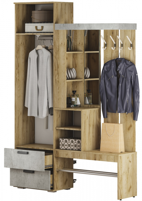 Cuier Tramp Craft Gri [2]