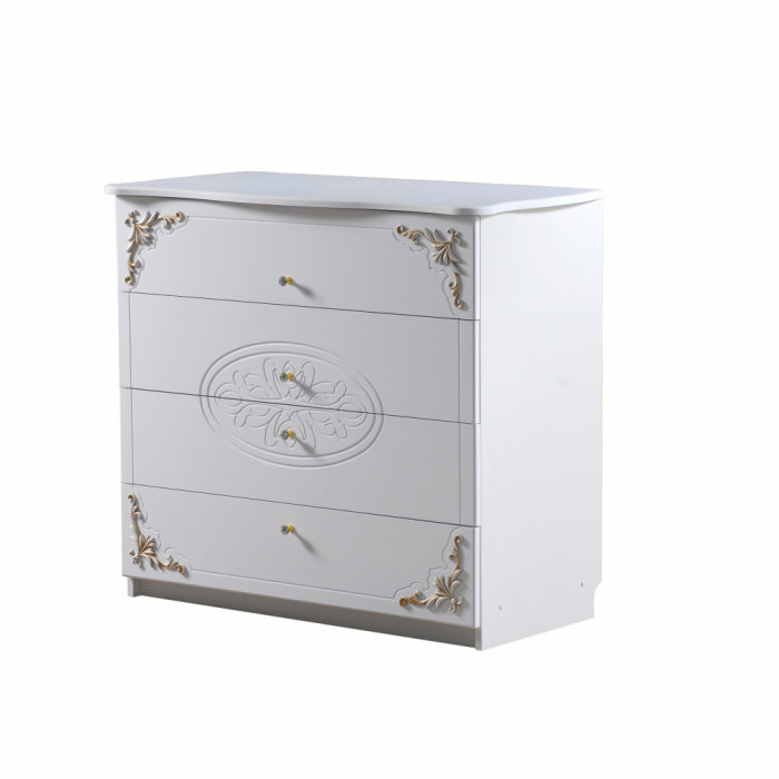 Dormitor Rosalia Alb+Auriu [4]