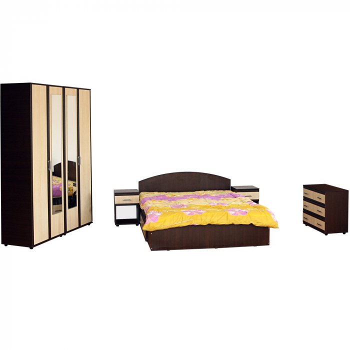 Dormitor Valy Wenge+Mesteacan [2]
