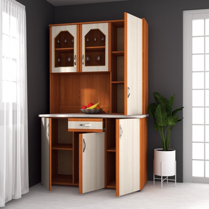 Dulap 120 Pal, 121x33/60x197 cm Cires+Kiruna [2]