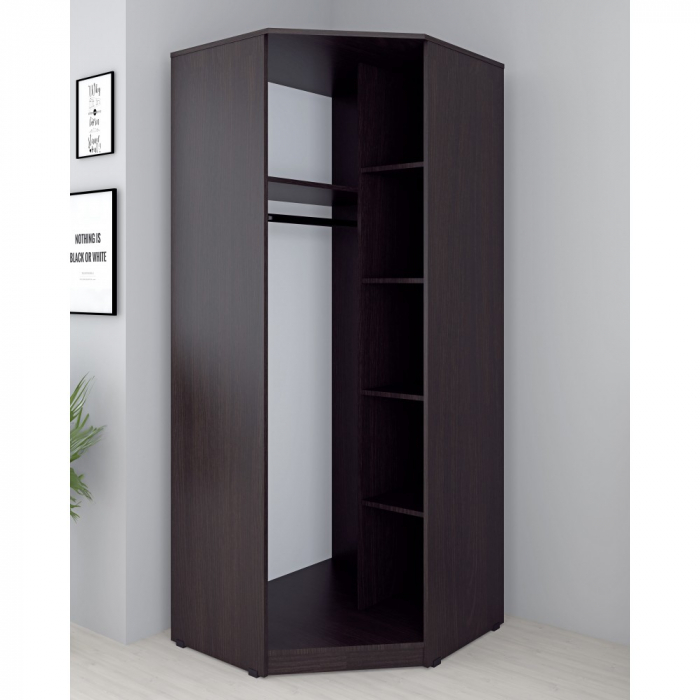 Dulap 3Usi (pe colt) Ro Wenge+Mesteacan [2]
