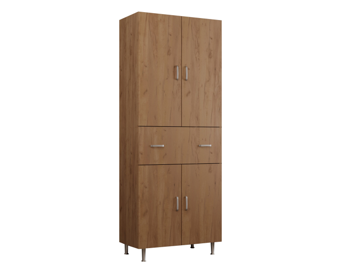 Dulap 70X35X180 cm, 4Usi -1S Stejar K003 [7]