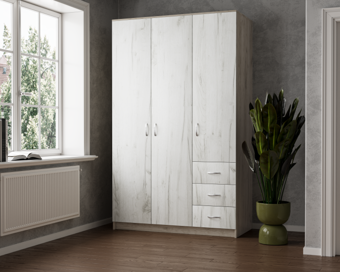 Dulap Ionut 120x50x200 cm, K002+K001 [2]