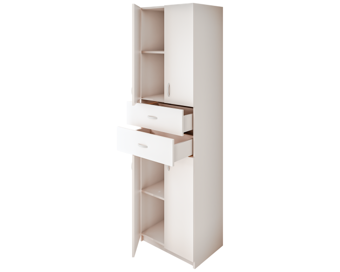 Dulap KSC-11 Ro, 60x37x196 cm, Alb [5]