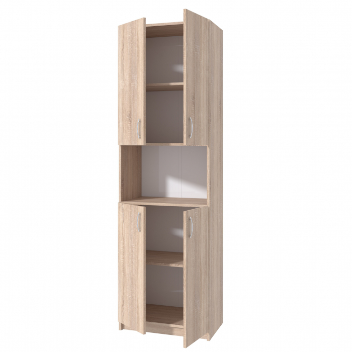 Dulap KSC-5 RO, 60x37x196 cm, Sonoma [5]
