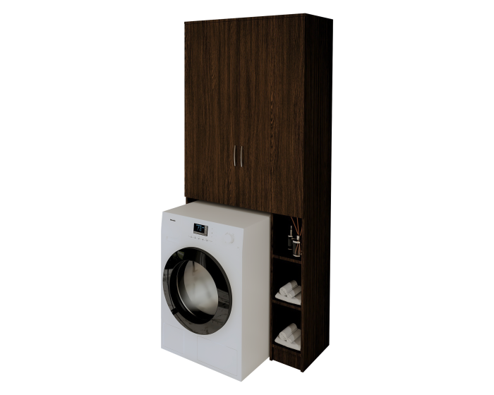 Dulap MS 2U Polite, 85x35X199 cm, Wenge [5]