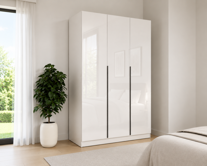 Dulap Prestige 3 Usi Acril alb [3]
