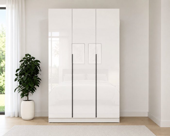 Dulap Prestige 3 Usi Acril alb [2]