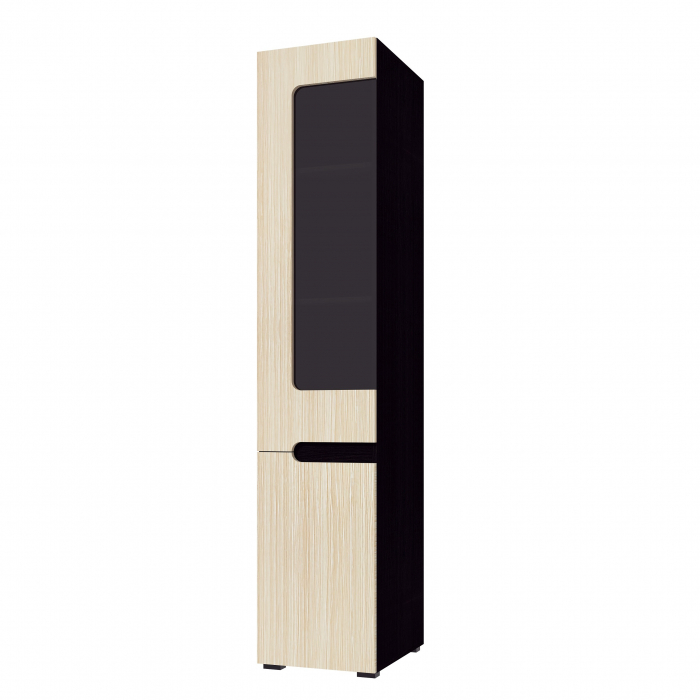 Dulap STIL-24 ST, 40x46x195 cm Wenge+Mesteacan [4]