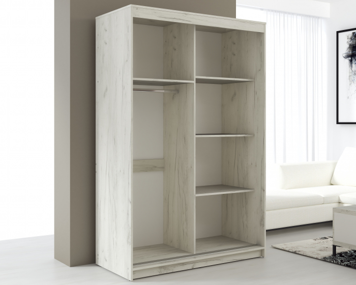 Dulap UC MP2, 130x60x200 cm, Stejar K001 [6]