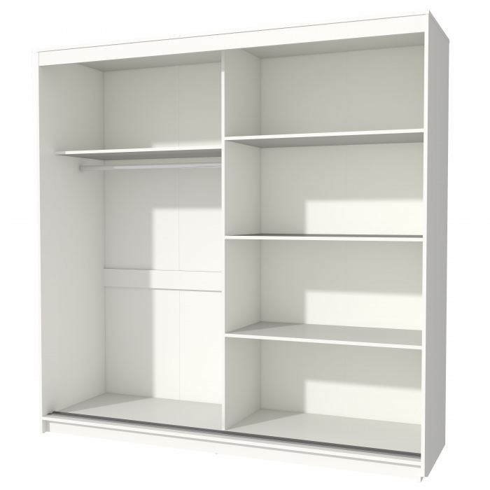 Dulap UC MP3, 180x60x200 cm, Alb [6]