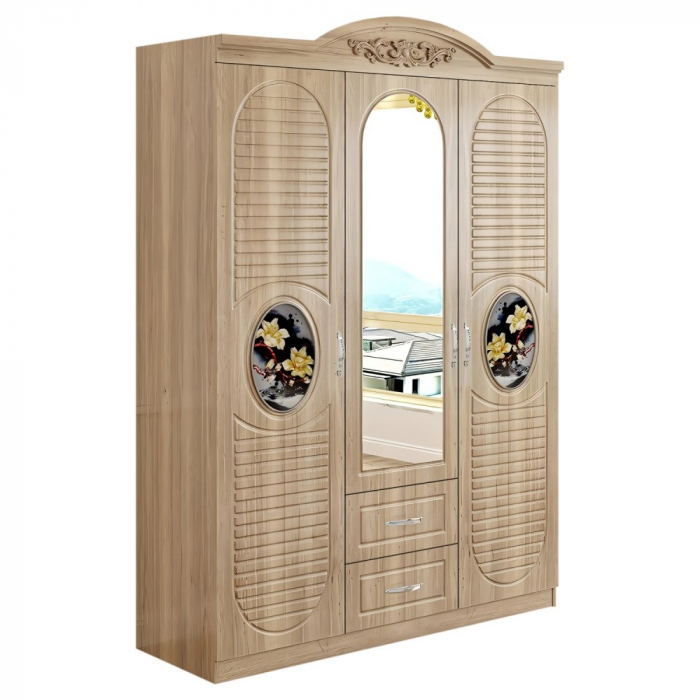 Dulap ZQE 026 MDF - 3U+2S, 150x200x50 cm [2]