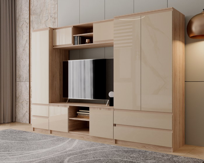 Living Chelsea Cappuccino 270x190x51 cm [2]