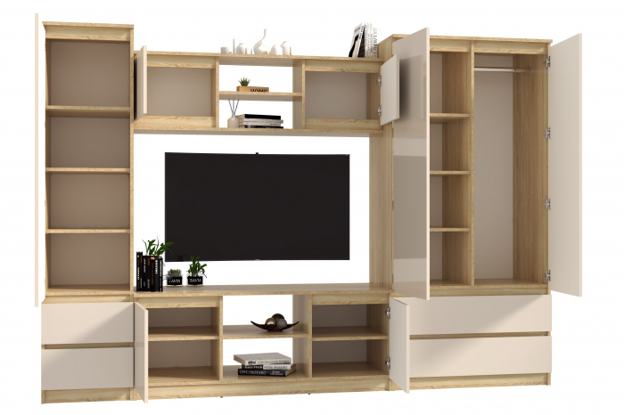 Living Chelsea, Cappuccino 270x190x51cm [4]