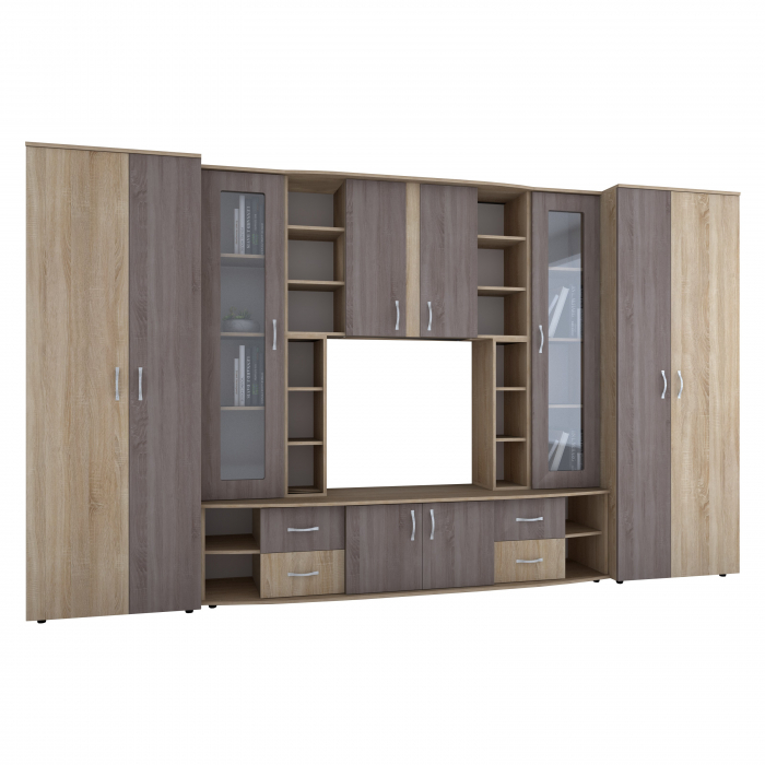 Living Cristina 340X53X200 Sonoma + Truffe [2]