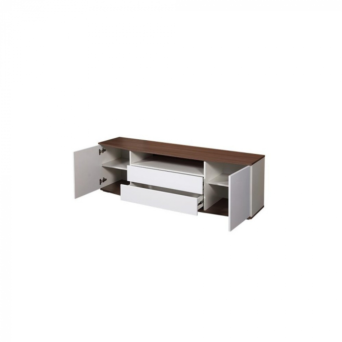 Living Dona 2 Alb+Frasin Shimo 297x45x208 cm [3]