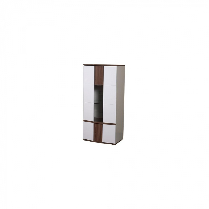Living Dona 2 Alb+Frasin Shimo 297x45x208 cm [6]