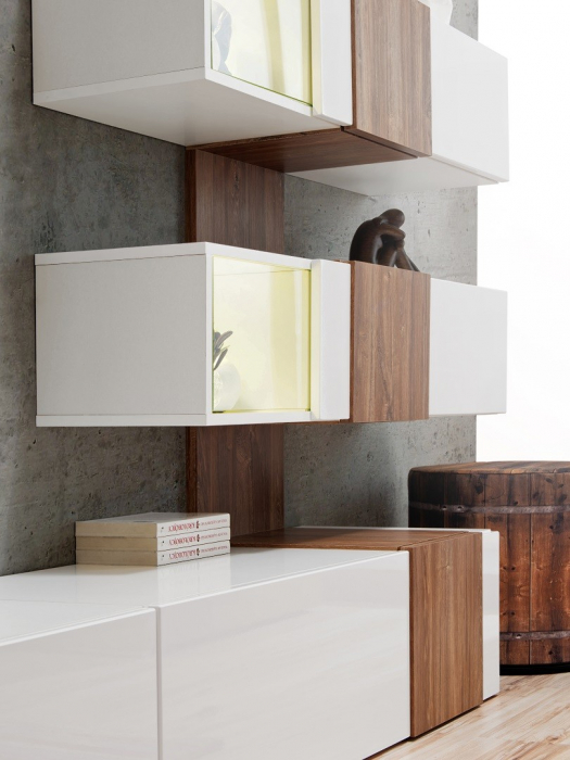 Living Quill Alb Lucios + Nuc 250x40x160 cm [4]