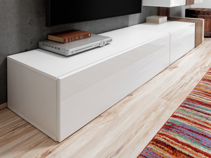 Living Quill Alb Lucios + Nuc 250x40x160 cm [2]