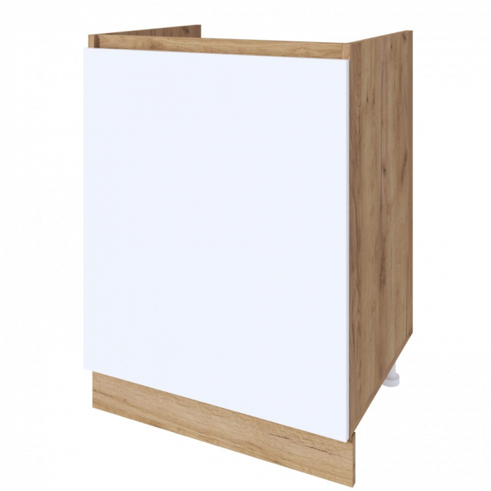 Masca chiuveta Chelsea, 60-1u, Stejar K003 + Acril Alb [4]