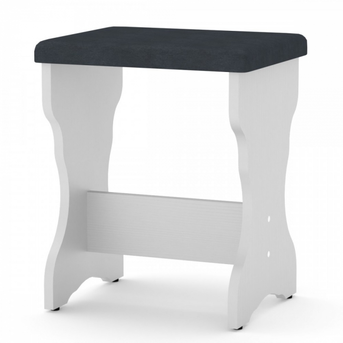 Set bucatarie Siria, cu masa extensibila si 2 tabureti Alb Balaton [4]