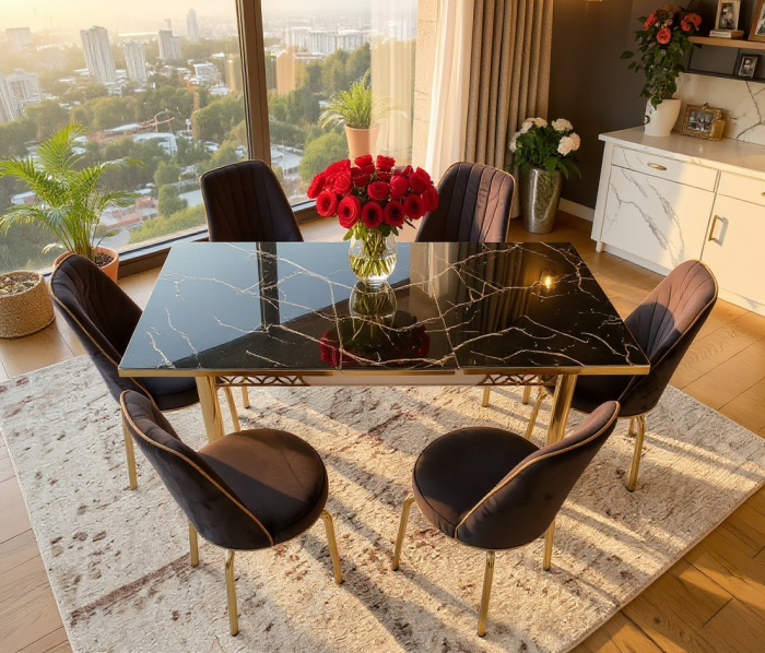 Set masa cu 6 scaune ALTIN 3 [3]