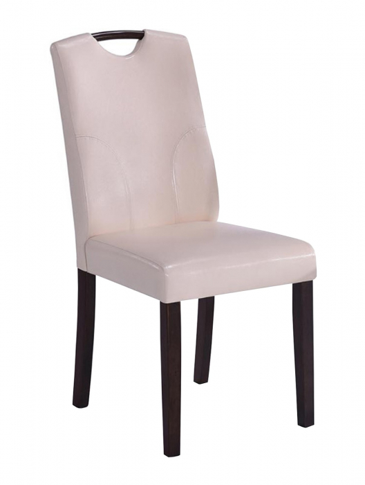 Set Masa Mario Cu 6 Scaune Tapitate RH6002C Crem [5]