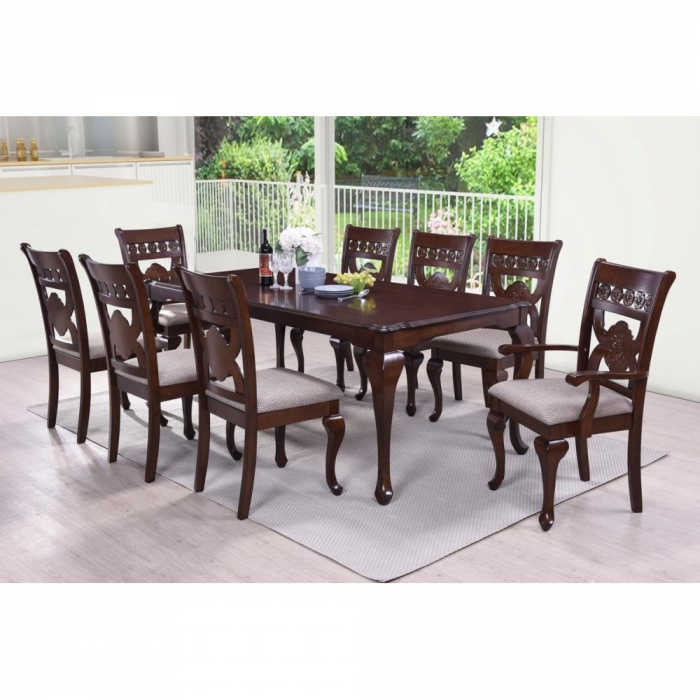 Set Masa RH7062T + 6x Scaun RH9984C + 2x Scaun RH9984CA, Antique [2]
