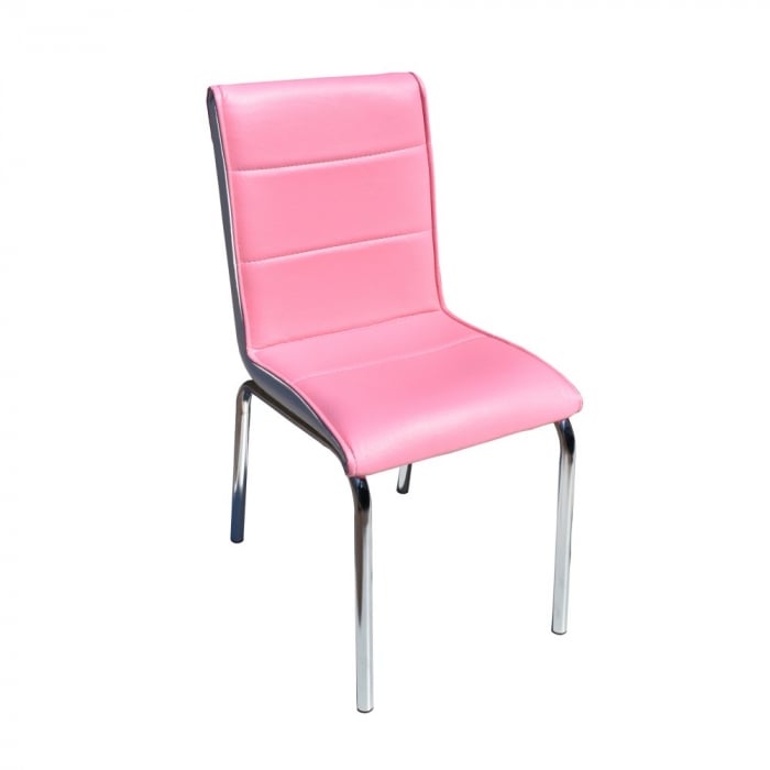 Set masa sticla 6 scaune Nr98 Pembe Mavi Cicek [3]