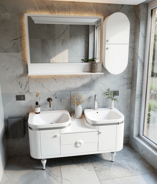 Set mobilier baie 1101 157x40x85 cm [3]